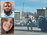 Horrific moment hulking driver BODYSLAMS single mother to the ground for unthinkably small reason