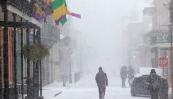 Houston, Nouvelle Orléans... Une rare tempête de neige déferle sur le sud des États-Unis