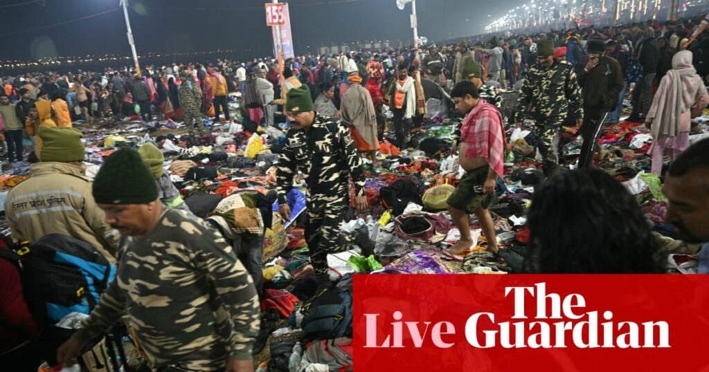 India crowd crushes: dozens feared dead at Kumbh Mela religious festival – latest updates