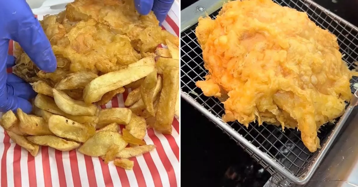 Internet goes into meltdown as sickos are chowing down battered chip butties