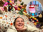 I've spent £4,000 on my collection of 150 Jellycats  - I sell my clothes on Vinted to fund the obsession