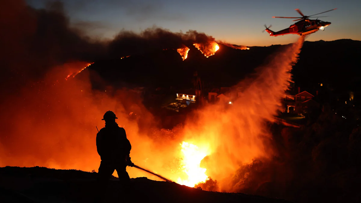 Kalifornien: Tornado aus Feuer