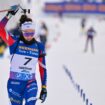 La biathlète française Lou Jeanmonnot remporte la poursuite d’Oberhof