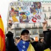 La diáspora venezolana en Madrid exige libertad: "Nos parece fatal que el Gobierno español no reconozca a Edmundo como presidente"