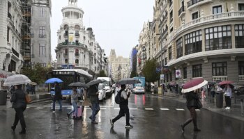 La llegada de la borrasca Garoe deja precipitaciones este lunes por todo el país, más abundantes en el suroeste