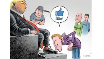 L'actu en dessin : les géants de la tech prêtent allégeance à Donald Trump