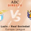 Lazio-Real Sociedad en directo hoy: partido de la Europa League