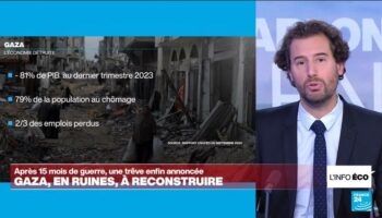 Le défi de la reconstruction de Gaza, en ruines