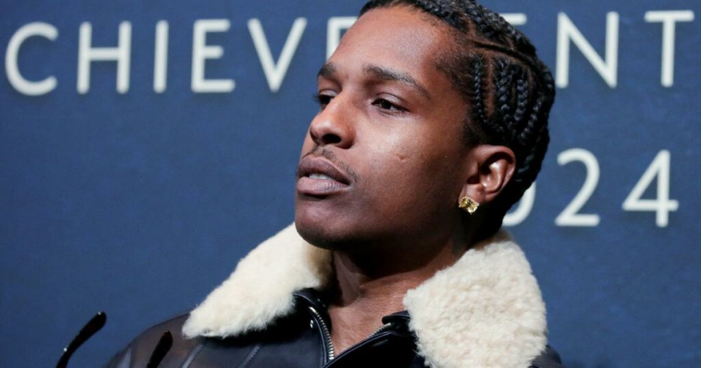 Le destin suspendu d’ASAP Rocky, superstar du rap et compagnon de Rihanna, face à la justice pour une fusillade