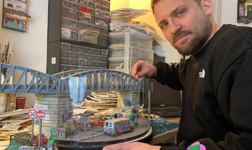 « Le témoignage d’une époque » : avec ses miniatures, cet artiste immortalise le nord de Paris en voie de démolition