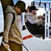 Leonardo DiCaprio and Vittoria Ceretti escape LA fires on private jet despite being 'climate warrior'