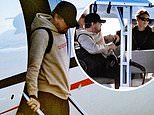 Leonardo DiCaprio and Vittoria Ceretti escape LA fires on private jet despite being 'climate warrior'