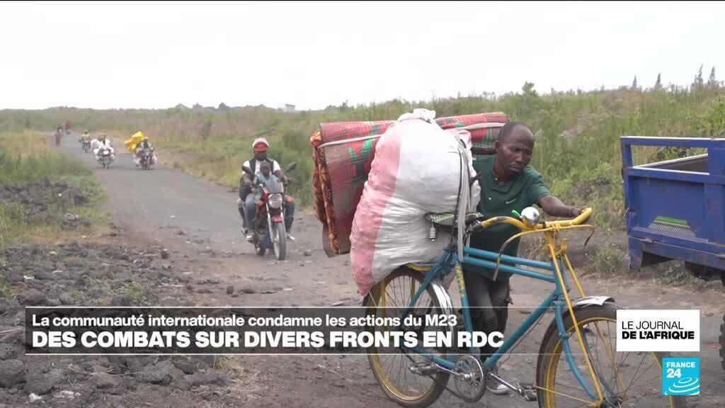 Les combats se poursuivent  en RDC; la communauté internationale condamne les actions du M23