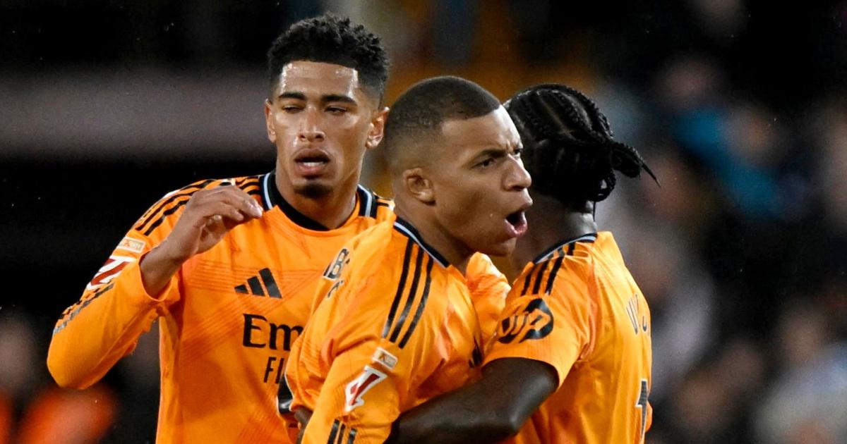 Liga : en plein cauchemar puis miraculés, le Real Madrid et Mbappé renversent Valence et prennent la tête