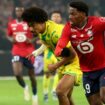 Ligue 1 : coup d’arrêt pour Lille tenu en échec par Nantes