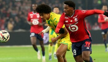 Ligue 1 : coup d’arrêt pour Lille tenu en échec par Nantes