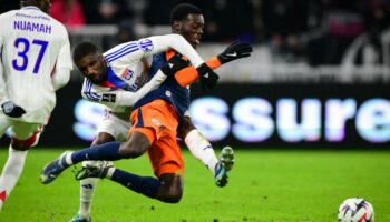 Ligue 1 : poussif, Lyon arrache une victoire heureuse contre Montpellier et se hisse au pied du podium