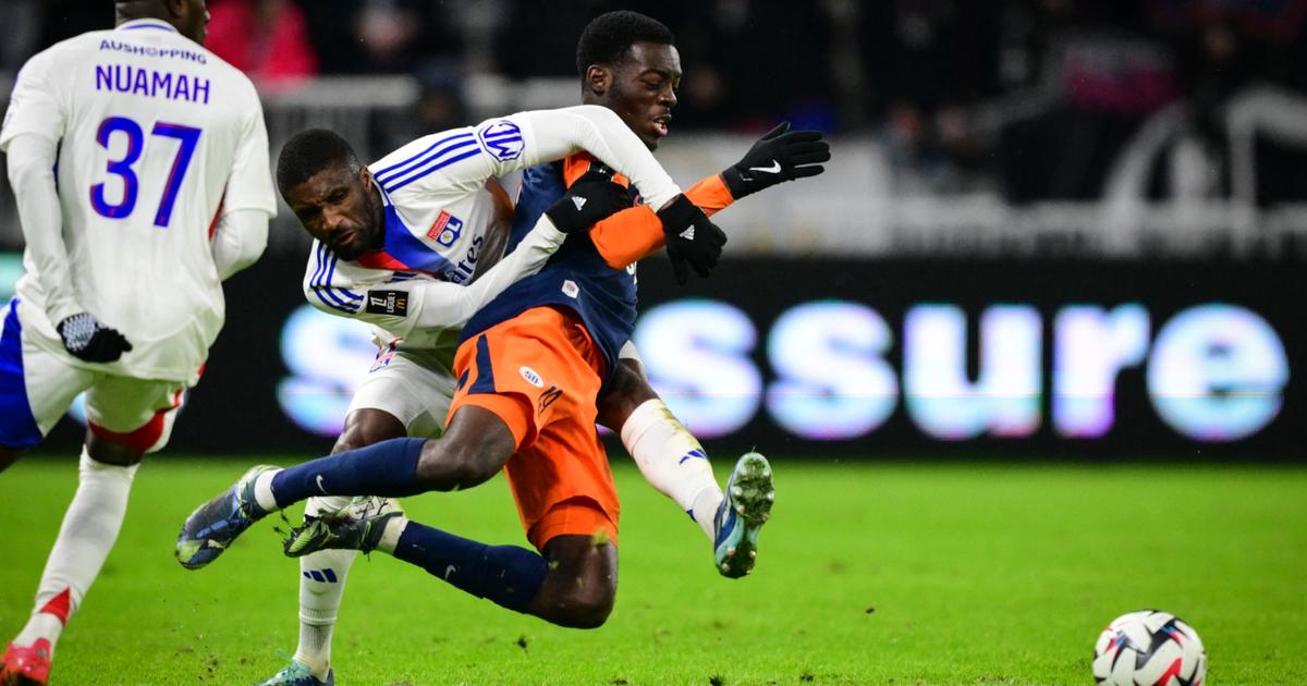 Ligue 1 : poussif, Lyon arrache une victoire heureuse contre Montpellier et se hisse au pied du podium