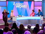 Linda Robson snaps 'that's it, I ain't talking to you!' as she 'storms off' Loose Women with her hands above her head