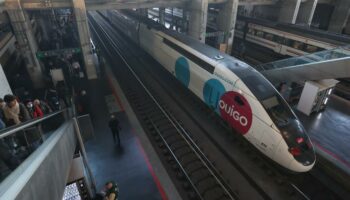 Los novedosos trenes de doble planta de Ouigo ya operan en Córdoba: el primero de la mañana para en la estación