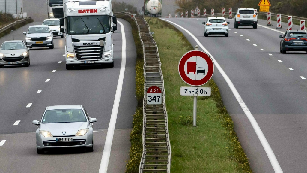 Luxembourg vers Metz: Un motard blessé dans un accident sur l'A31 ce jeudi