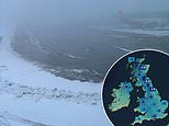 Major airport suspends flights to clear 'significant snow' as England shivers in -11C plunge - ahead of chilliest January night in 15 YEARS