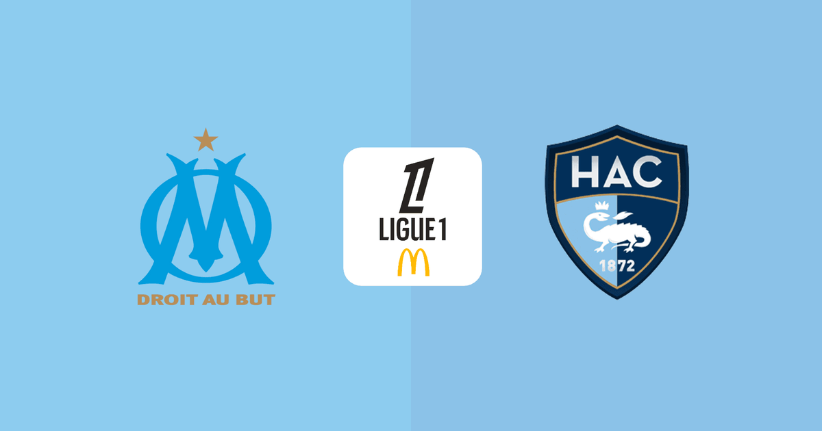 Marseille - Le Havre : à quelle heure et sur quelle chaîne regarder le match en direct ?