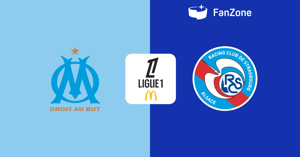 Marseille - Strasbourg : à quelle heure et sur quelle chaîne regarder le match en direct ?