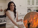 Meghan Markle DELAYS the release of her new Netflix series due to LA fires - after experts questioned the Duchess' timing