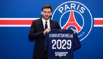 Mercato : Khvicha Kvaratskhelia au PSG, c’est officiel