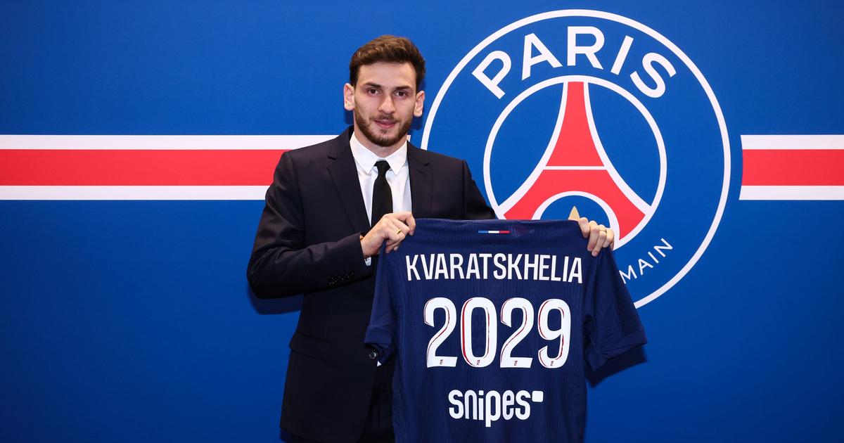 Mercato : Khvicha Kvaratskhelia au PSG, c’est officiel