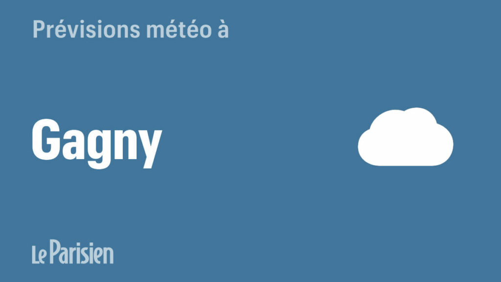 Météo à Gagny