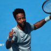 Gael Monfils wins at ASB Classic