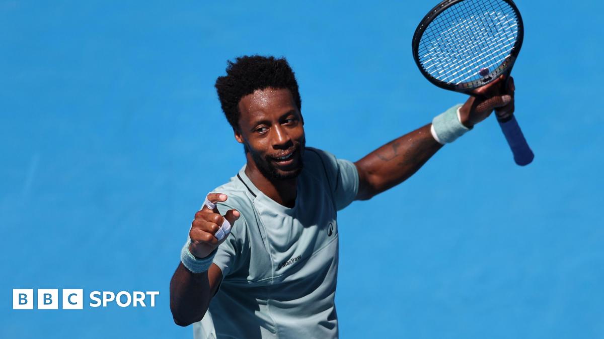 Gael Monfils wins at ASB Classic