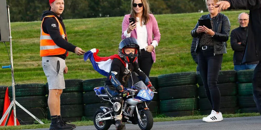 Muere tras un accidente Sid Veijer, joven promesa de las motos de solo siete años