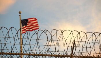 Ein Chefplaner des Terrors vom 11. September 2001 sitzt seit vielen Jahren im berüchtigten US-Gefangenenlager Guantánamo. (Archi