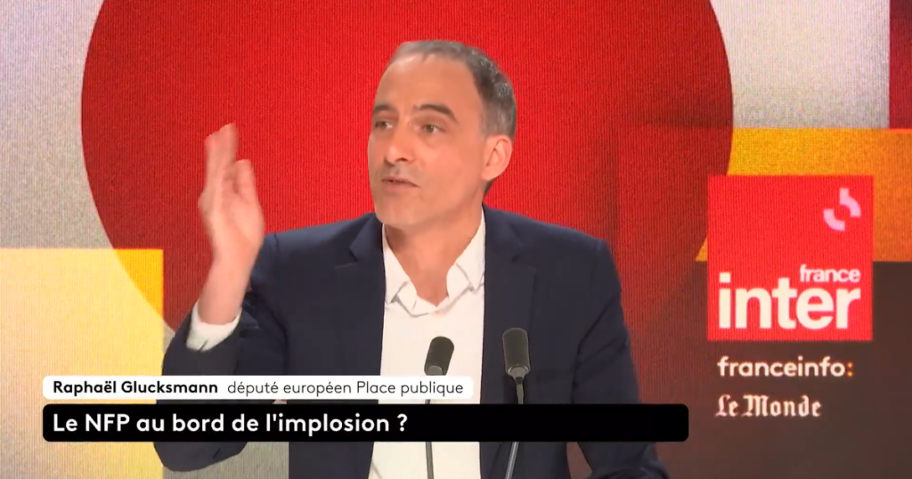 «N’ayez pas peur, il ne peut pas nous détruire» : Glucksmann veut rassurer la gauche sociale-démocrate contre les «oukases» de Mélenchon