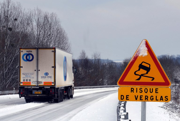 Neige-verglas: La Lorraine placée en vigilance orange, le Luxembourg passe au jaune