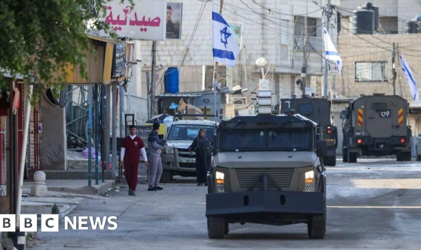 Nine Palestinians killed as Israeli forces launch major operation in Jenin