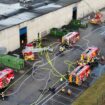 Nombreux pompiers mobilisés: Une machine prend feu dans une usine à Rodange