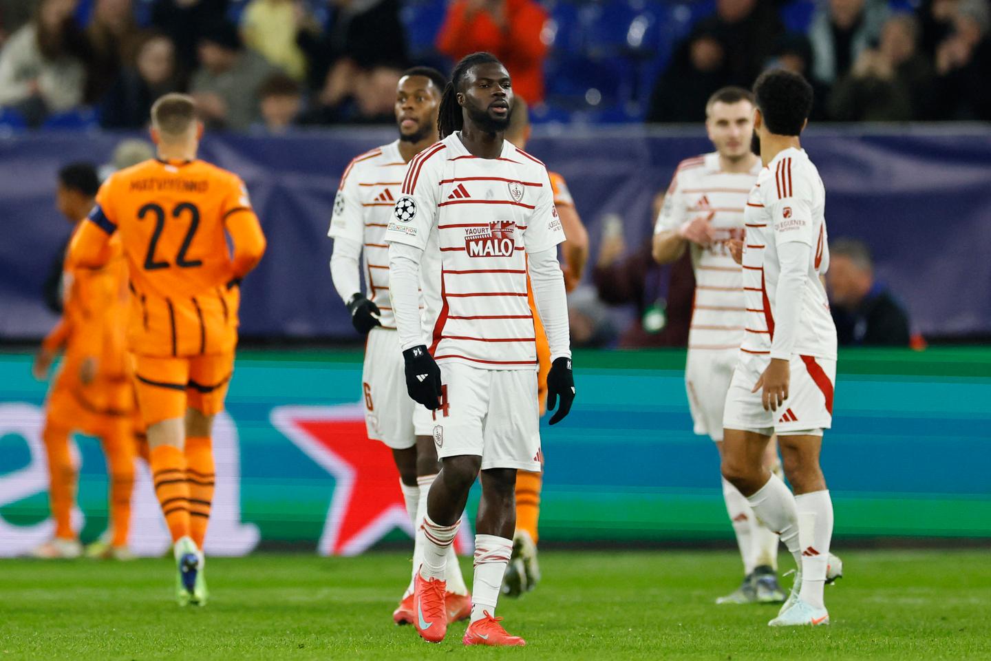 Nouveau coup d’arrêt pour le Stade brestois en Ligue des champions, battu par le Chakhtar Donetsk