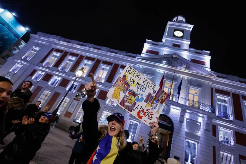 Nueva protesta anti-Maduro en Madrid, el epicentro de la diáspora: "Es un golpe de Estado"