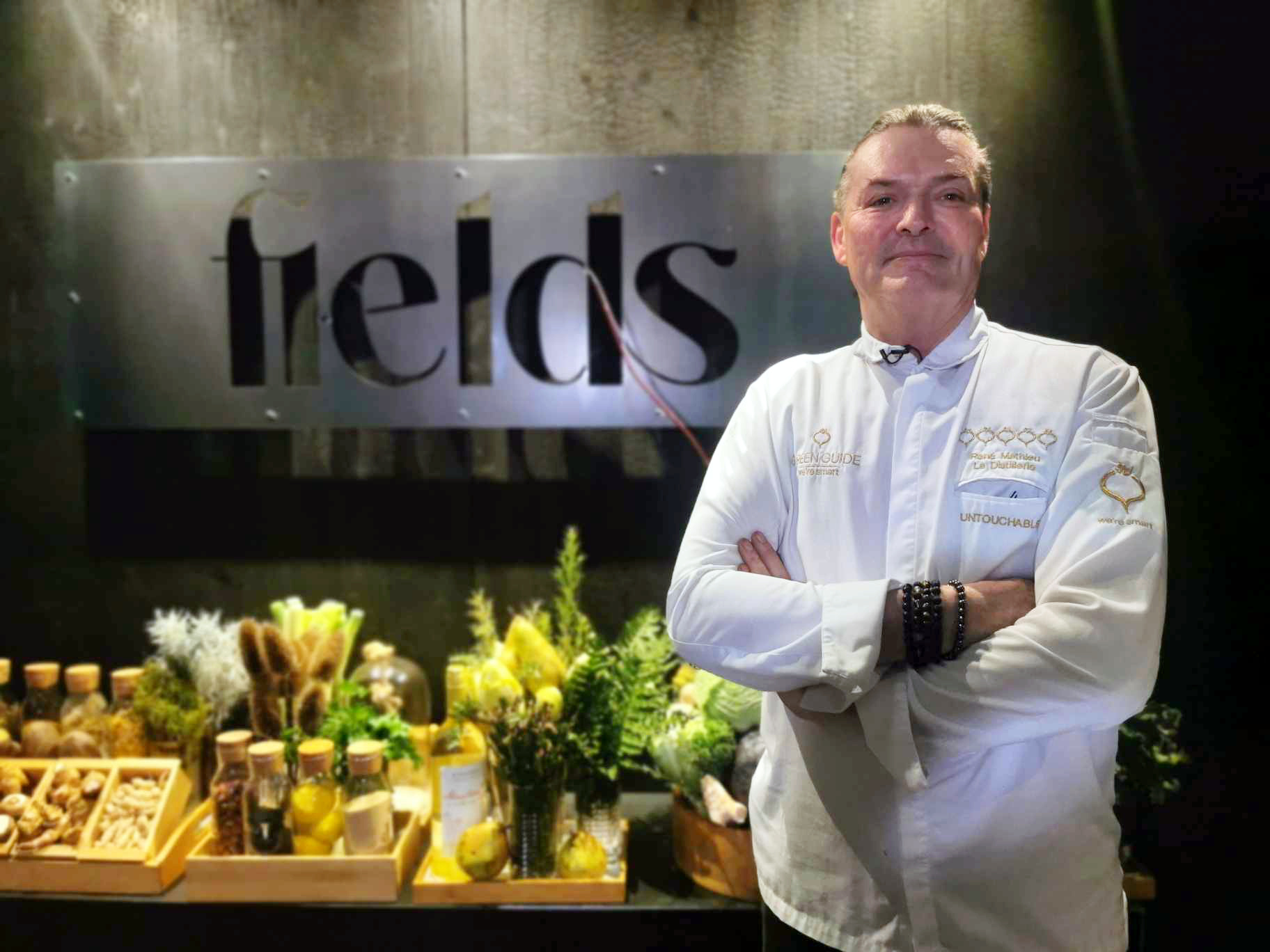 On y était: Le nouveau restaurant de René Mathieu, "Fields", a ouvert au Findel