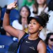 Naomi Osaka waves goodbye after retiring injured against Belinda Bencic