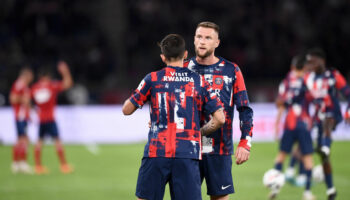 PSG : le club félicite les papas Milan Skriniar et Lucas Beraldo pour les naissances de Lorraine et Benicio