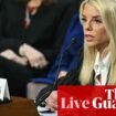 Pam Bondi claims justice department ‘targeted’ Trump but says she won’t pursue ‘political’ prosecutions – US politics live