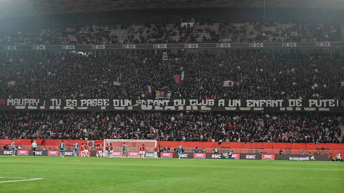 « Pas tolérable » : Nice-OM émaillé de chants homophobes et banderoles insultantes, le maire de Marseille s’énerve