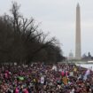 People's March in Washington draws thousands ahead of inauguration