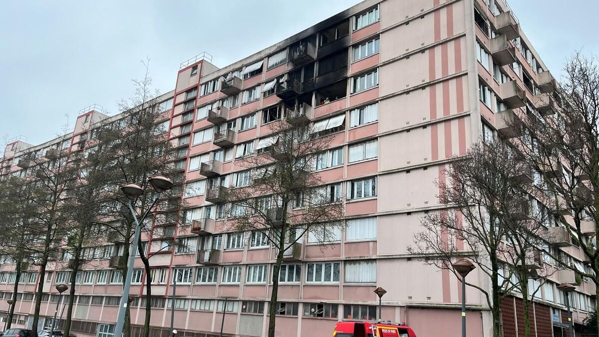 « Plus de peur que de mal » : à Saint-Ouen, un appartement part en fumée, les habitants de l’immeuble évacués