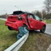 Près de l'A6: Accident spectaculaire entre un bus et une voiture